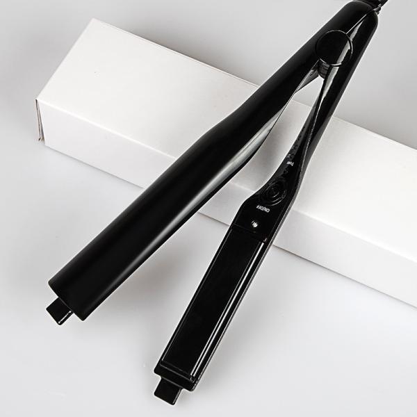 Twisted 2 In 1 Hair Straightener And Curler Lcd Display Fast PTC Heating