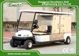 China White Hotel Buggy Car Electric Utility Carts with Customized Cargo 350A USA Curtis Controller on sale