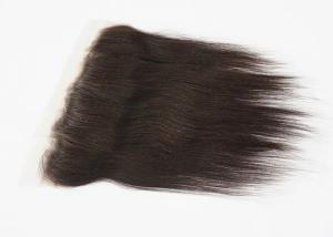 Buy cheap 10A Grade Raw Virgin Brazilian Ear To Ear Lace Front Closure Straight Comb Easily product