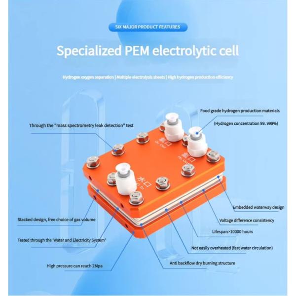 Multi Functional Hydrogen Water Bath Generator Machine With Nano - Bubble Hydrogen For Skin