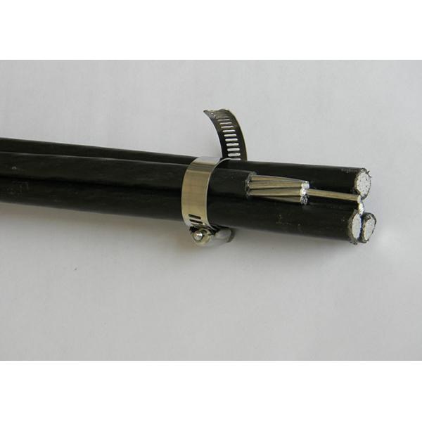 XLPE AAC Lepas 4/0AWG AAAC Supporting Wire Triplex Overhead Cables Aerial Buncled Cable