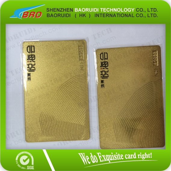 Metal/Golden/Silver Card