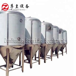 Buy cheap Durable Stainless Steel Fermenter Homebrew , Cooling Jacketed Conical Fermenter For Pub / Restaurant product