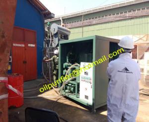 China Regenerate insulating oil Machine, used transformer oil regenerator sale on sale