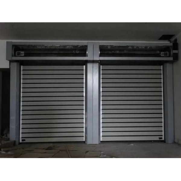 Industrial High Speed Spiral Door Sandwich Panel 70mm With Manual Release High-quality aluminum construction