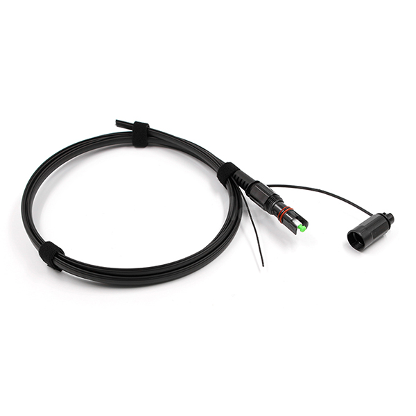 OptiTap SC APC Toneable Flat Drop Cable 9/125 G.657.A1 PE Jacket