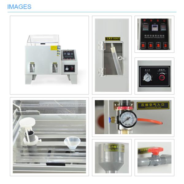 PLC Touch Screen Salt Spray Corrosion Test Chamber
