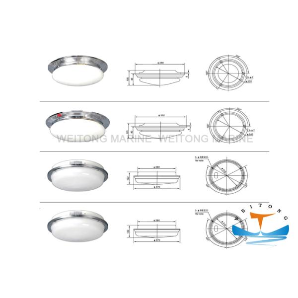 110V/220V Fluorescent Ceiling Lights