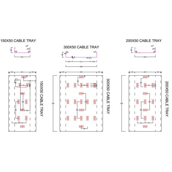 Galvanizing Steel Cable Tray Forming Machine With Thickness 2.0mm Forming Speed 0-10m/min