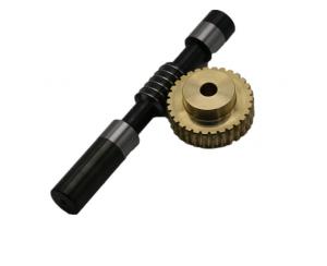 Buy cheap Steel Brass Material Worm Gear Shaft Cylindrical For Lock Application product
