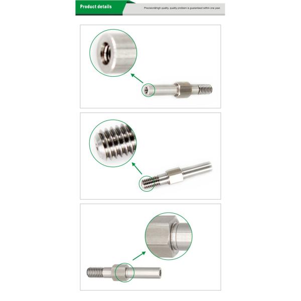 One - End External Threaded Cantilever Shaft Hexagonal Type For Machinery Equipment