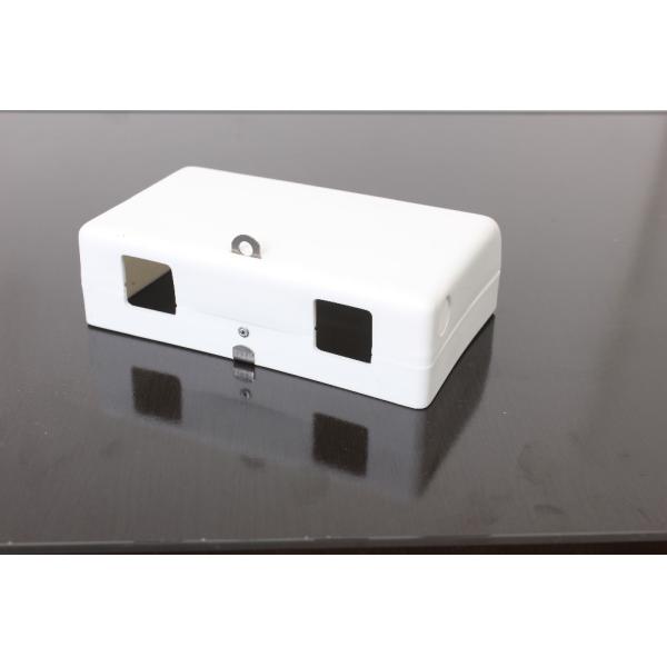 Engineering Plastic PP Socket Safety Covers White Color For Single / Double Sockets
