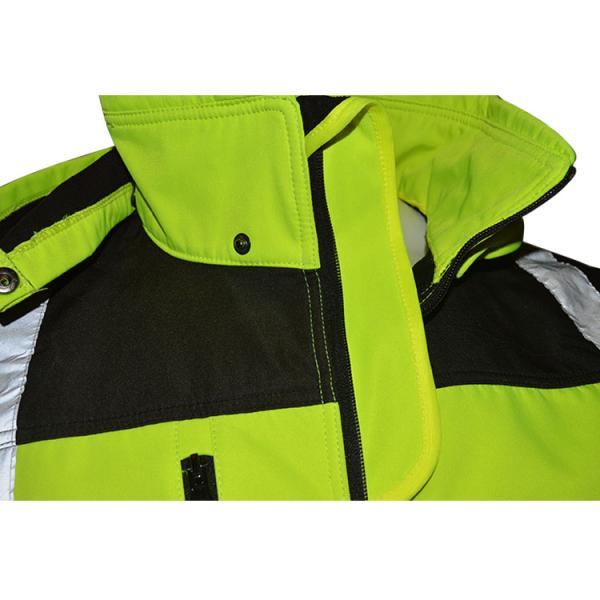 Breathable Reflective Jacket 3xl 4xl Running Cycling Light Road Work Unisex Hi Vis Strips Uniforms
