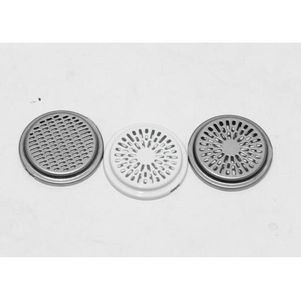 Custom deep draw forming stainless steel sheet metal small part for speaker mesh shell