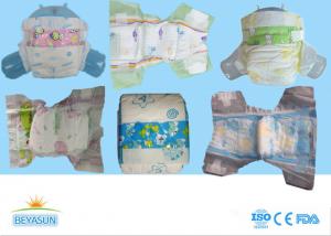 Buy cheap Cotton Eco Friendly Disposable Diapers 3D Leak Prevention Channel Anti Leak product