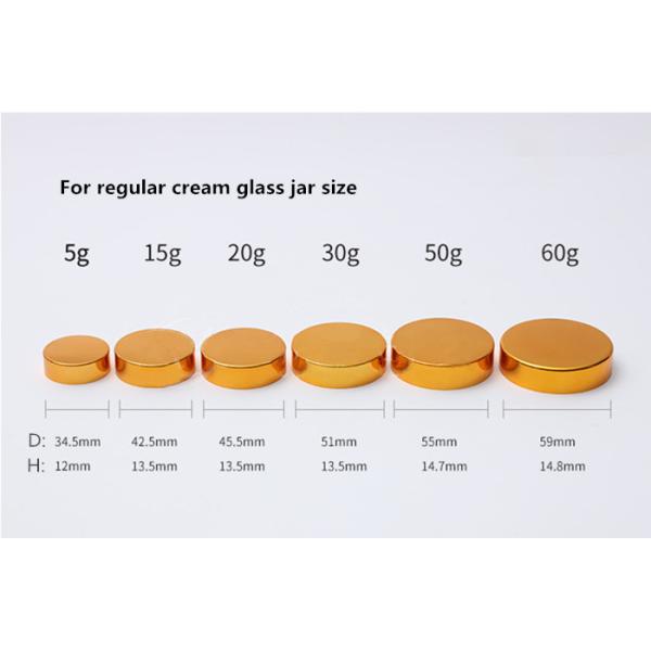 Round Wide Mouth Bottle Cap 89MM Aluminum Plastic Jar Covers For Glass Containers