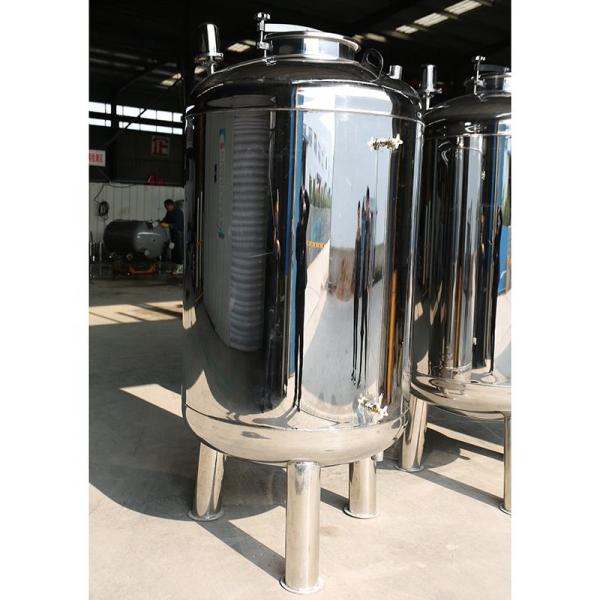 Double Jacket Stainless Steel Liquid Mixing Tank with Agitator 2000L