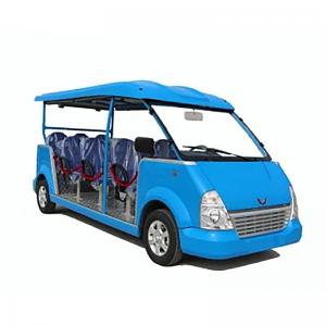 China Powerful Motor 18 Seats Electric Passenger Bus For Sightseeing Expeditions on sale
