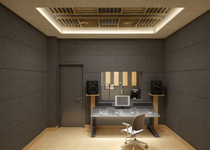 High Density Acoustic Panels Sound Absorbing For Home Studio