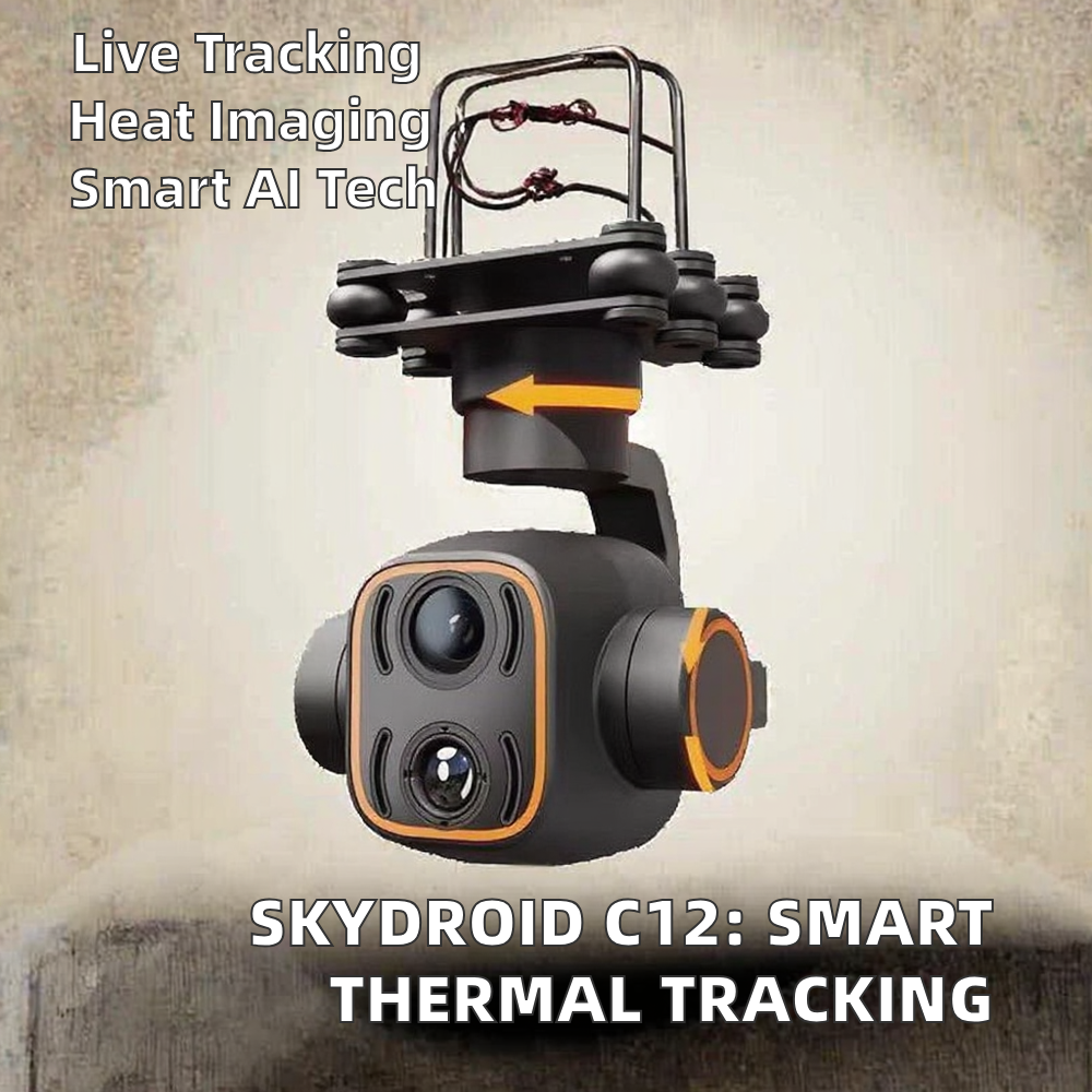 Skydroid C12 Dynamic Real-time Tracking Thermal Imaging Plastic Device with Intelligent Algorithms for Target Capture