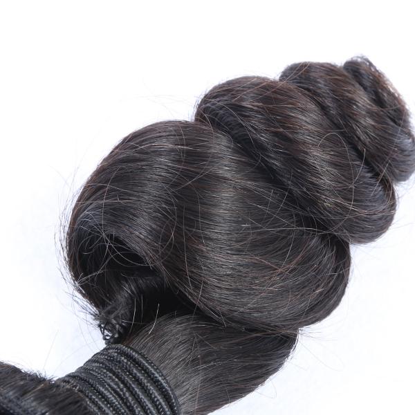 Double Drawn Weft Loose Wave 7A 8A unprocessed Loose wave hair Virgin Brazilian hair