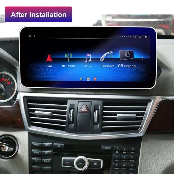 Bluetooth 5.0 Mercedes Android Head Unit 12.3 Inch 64GB Car Radio Dvd Player