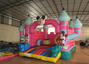 Buy cheap Mickey Mouse Kids Inflatable Bounce House 4.5 X 5 X 3.5m For 3 - 15 years Old Children product