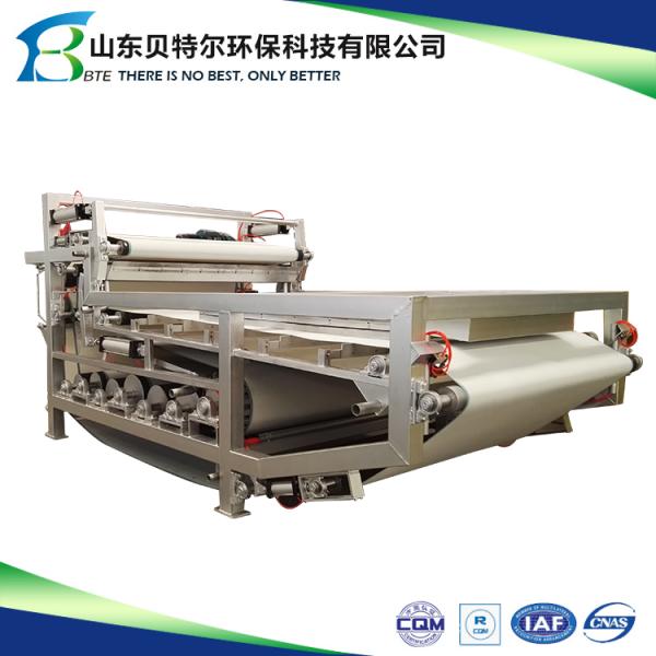 1000 kg Weight Belt Filter Press Sludge Dewatering Machine for Sewage Water Treatment