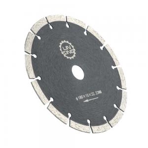 China Stone Carving 14 Segmented Rim Diamond Blade For Dry Cutting Circular Saw Blades on sale