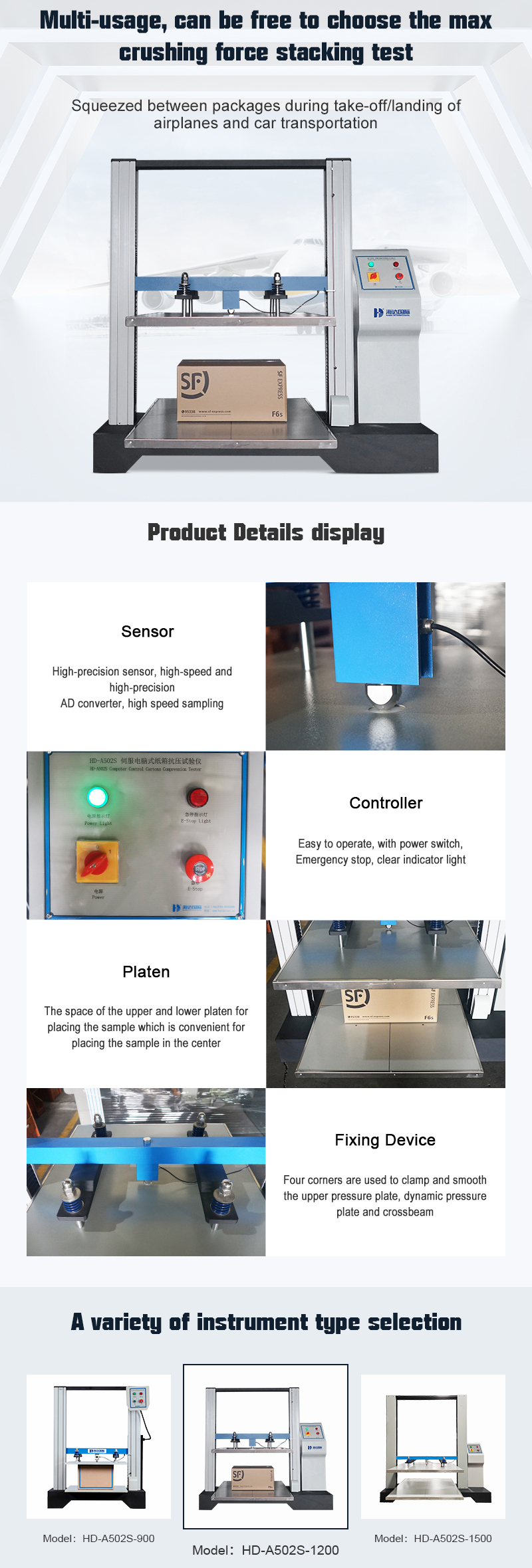 ISTA Compression Tester 50kN/5000kg Computer Control High Accuracy Lab Concrete Compression Strength Testing Machine Equipment