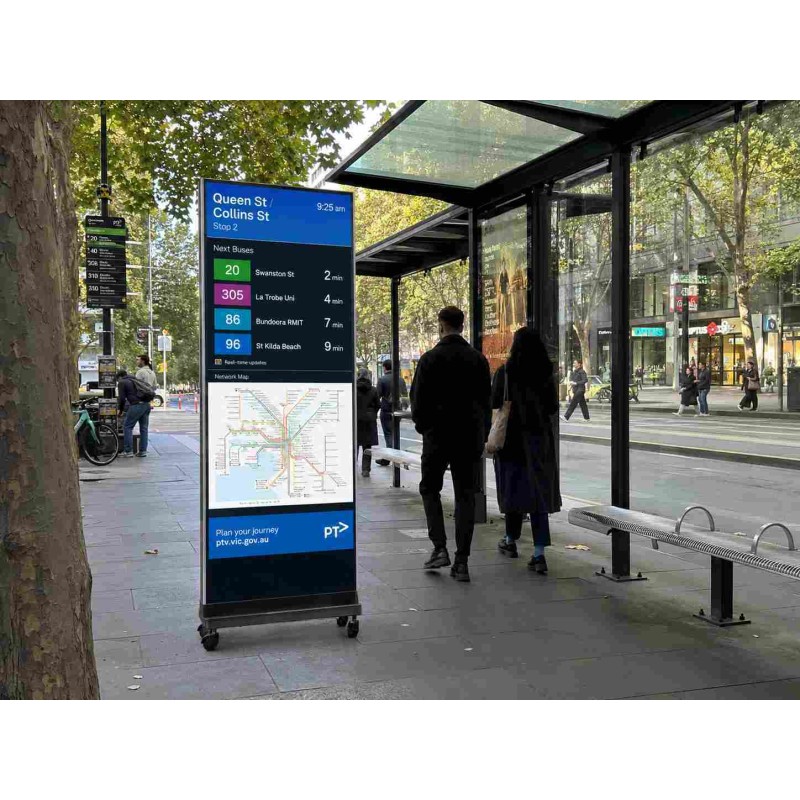 BSC-outdoor LED poster display