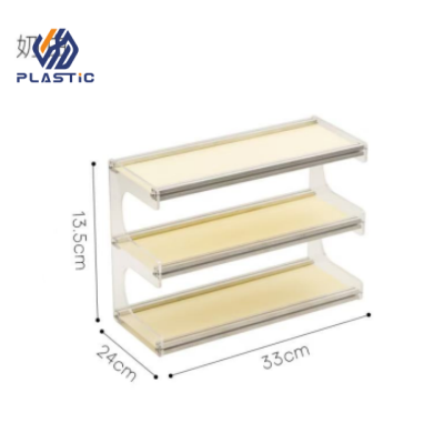 Customized Design Polishing Acrylic Stand Acrylic Display Shelf Easy Maintenance