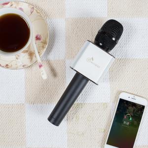 2017 new arrivals Mobile Bluetooth Speakers mini Bluetooth handheld microphone karaoke MICGEEK Q9
