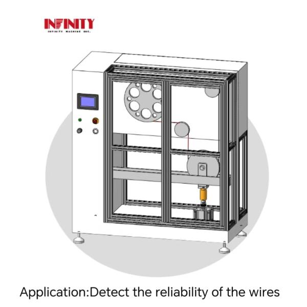 1-3mm Sample Diameter And 0-180° Adjustable Wire Endurance Testing Machine With 280KG Equipment Weight