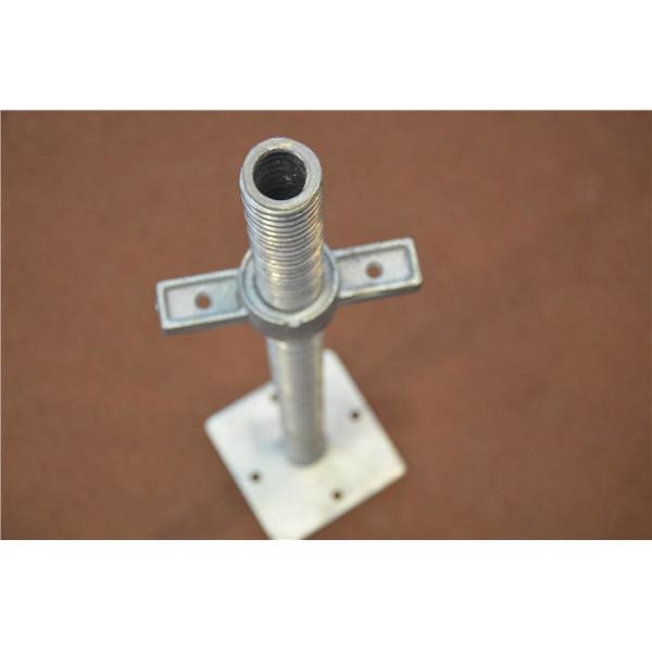 Scaffold Screw Jack Hot Dip Galvanized Compatible With Various Scaffolding Systems