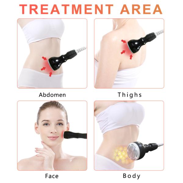 4 In 1 Ultrasonic Cavitation Machine 80k Body Shaping RF Cavitation Slimming Machine