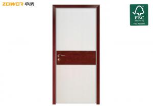 Buy cheap Honeycomb Paper Filled Melamine Finish Pine Wood Doors product