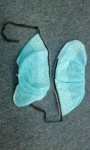 Buy cheap Unisex Protective Disposable Shoe Covers , Disposable Surgical Booties 18" 16" product