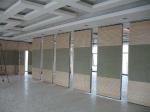 Aluminum Frame Operable Wooden Interior Folding Partition Walls For Reception