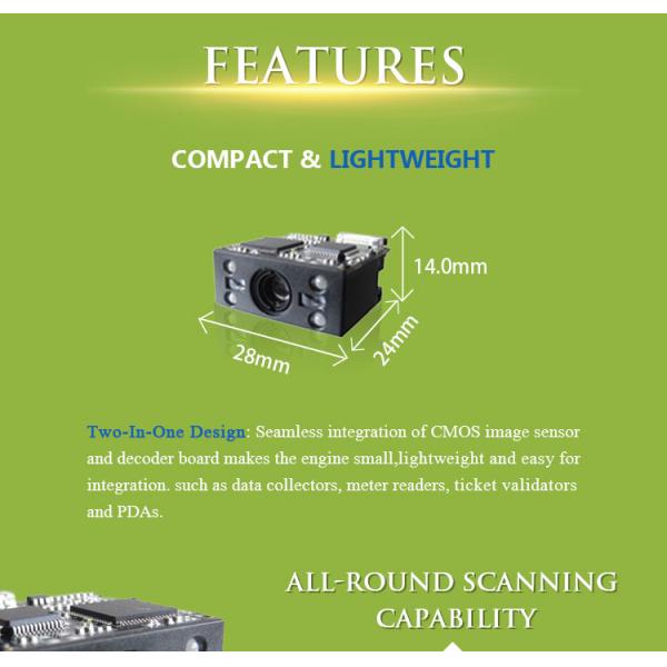 LV3070 OEM small 2D barcode scanner module engine reader MINI barcode scanner engine module for device