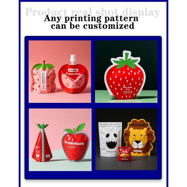 Smell Proof 3.5g Plastic Bag With Zipper Window Various Colors Of Food Packaging Pouch Die Cut Mylar Bag Holographic Bag
