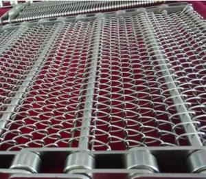 China 304 / 201 Stainless Steel Mesh Belt Heat Resistant High Precision ISO9001 on sale