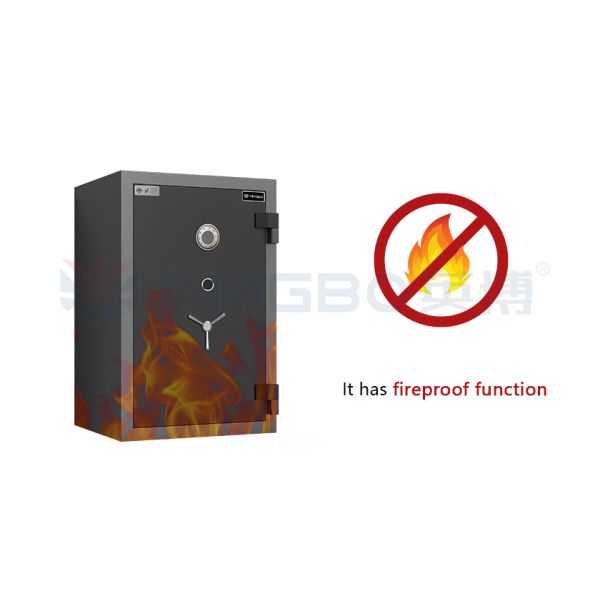 Heavy Gauge Steel Safe Fireproof Safe Box Double Alarm Mechanical Lock 2 Hour Fireproof