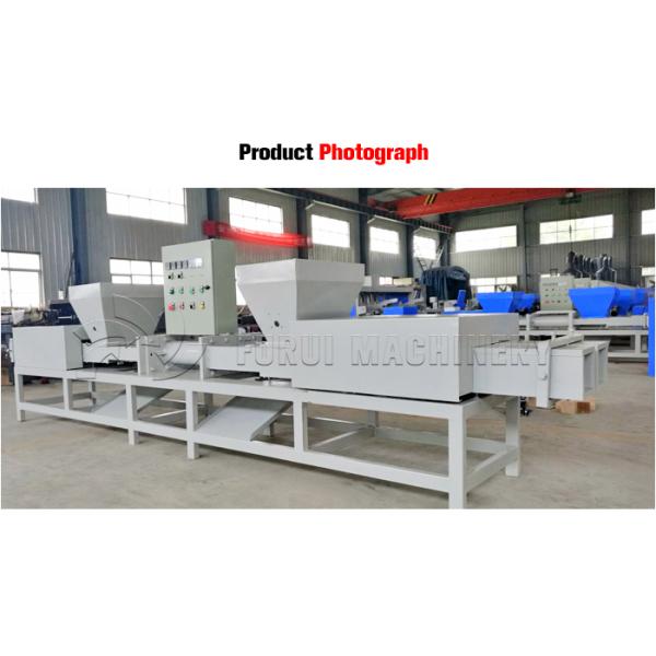 Industry Wood Block Making Machine / Pallet Block Machine High Temperature Compress
