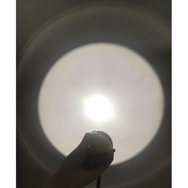 25000 Lux Rechargeable Underground Coal Mining Lights Waterproof 2A Charging Current Support SOS
