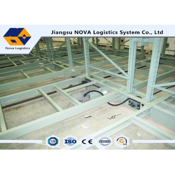 Warehouse Automatic Storage And Retrieval System Mobile Rack With ODM Service