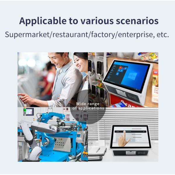 Windows Pos Systems Software Supermarket Touch Screen Retail Touch Screen All in One Barcode Scanner