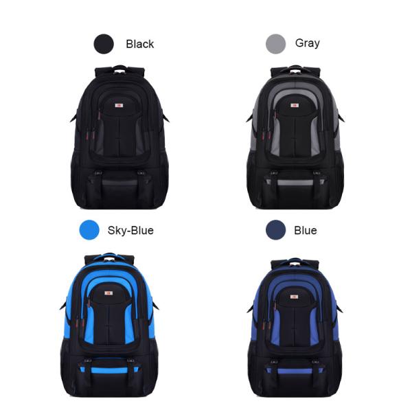 70L Large Capacity Travel Backpack Multifunction Waterproof For Climbing Hiking