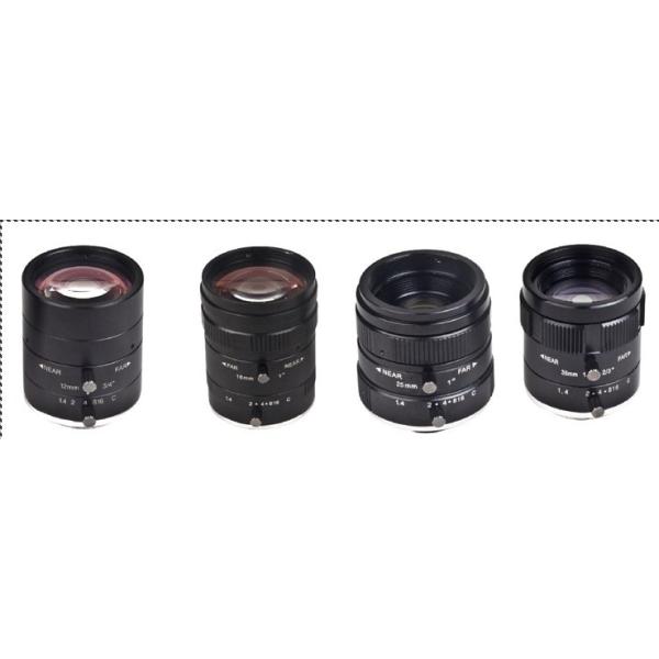 1" 20mm, IR Corrected C mount machine vision lens, for Sony IMX174 , Low distortion less 1% , for LPR/ANPR