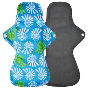 Buy cheap Bamboo Charcoal Reusable Sanitary Pads For Heavy Flow Menstrual Pads Washable product